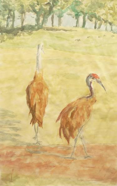 Original Fine Art Animal Paintings by Florence Gray-Ybarra