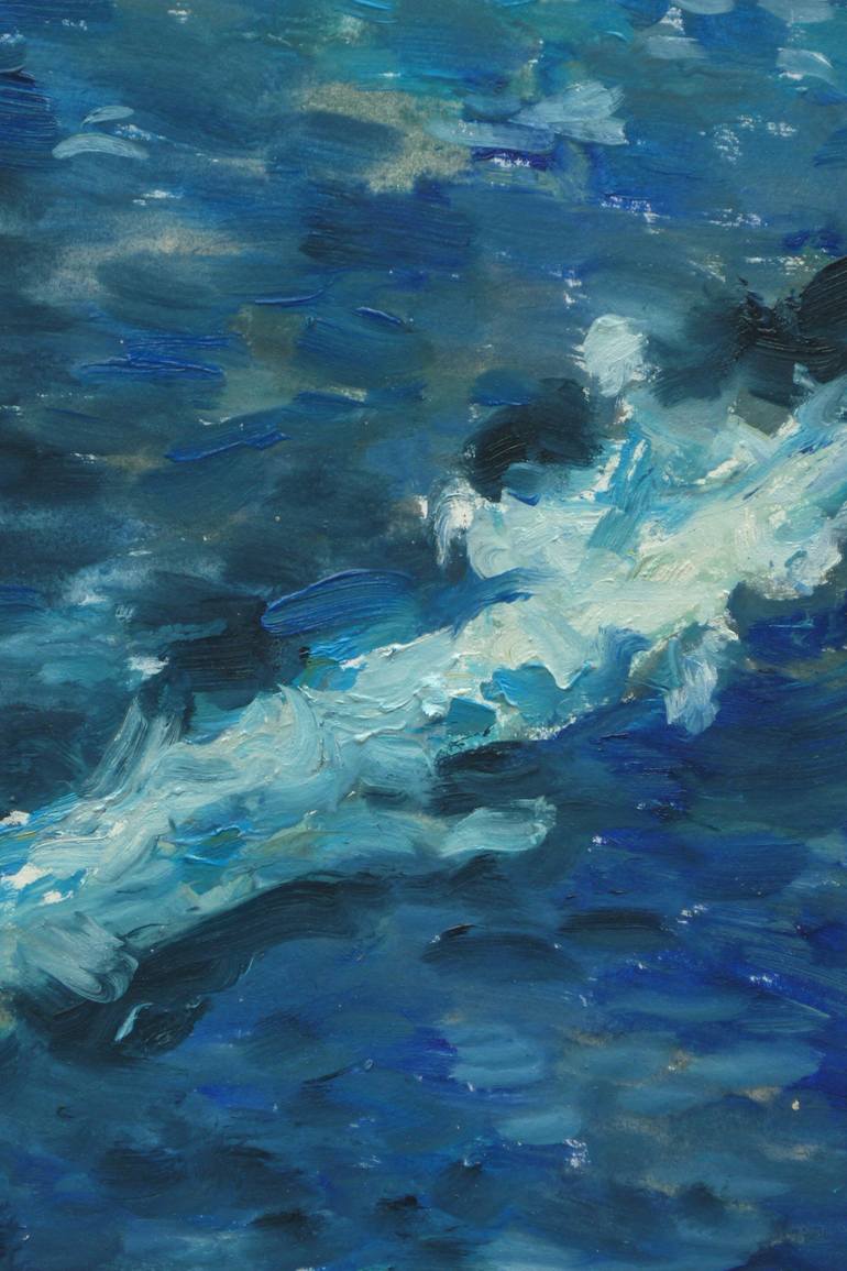 Original Other Seascape Painting by Florence Gray-Ybarra