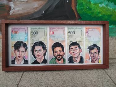 Print of Celebrity Paintings by Gerson Parra