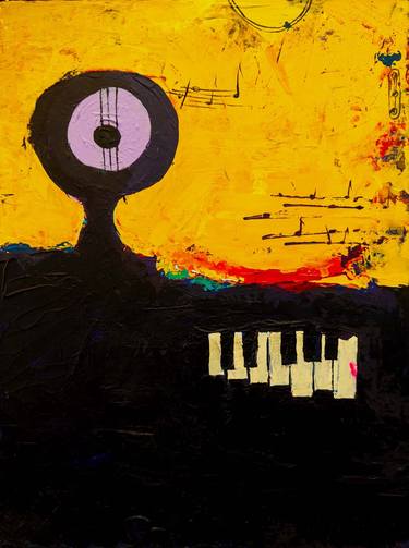 Original Music Paintings by Peter Wonderstone