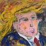 Using the Yellow colour pallet of Vincent Van Gogh and his swirls from Starry Night I have created this comic piece of art about Donald Trumps hair.

A light hearted look at the President.