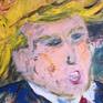 Using the Yellow colour pallet of Vincent Van Gogh and his swirls from Starry Night I have created this comic piece of art about Donald Trumps hair.

A light hearted look at the President.