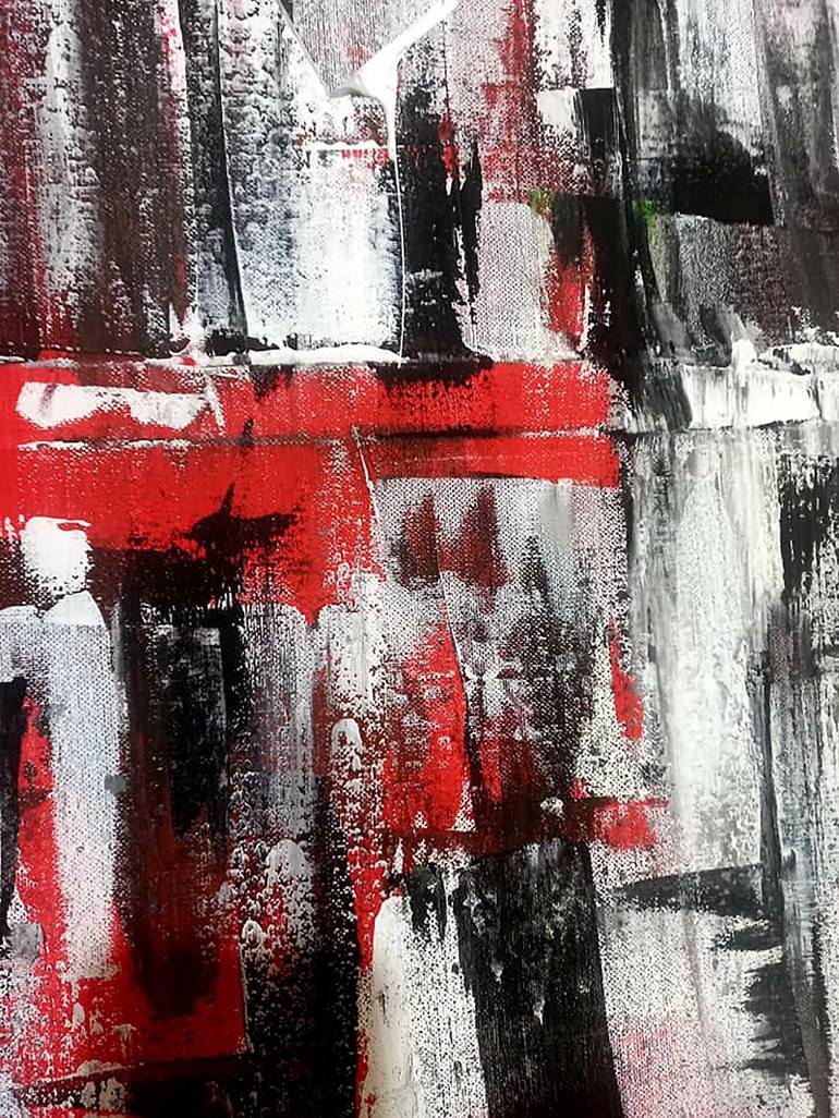 Original Abstract Expressionism Abstract Painting by KaiZer Ioannis Kaiserlis