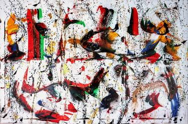 Original Abstract Expressionism Abstract Paintings by KaiZer Ioannis Kaiserlis