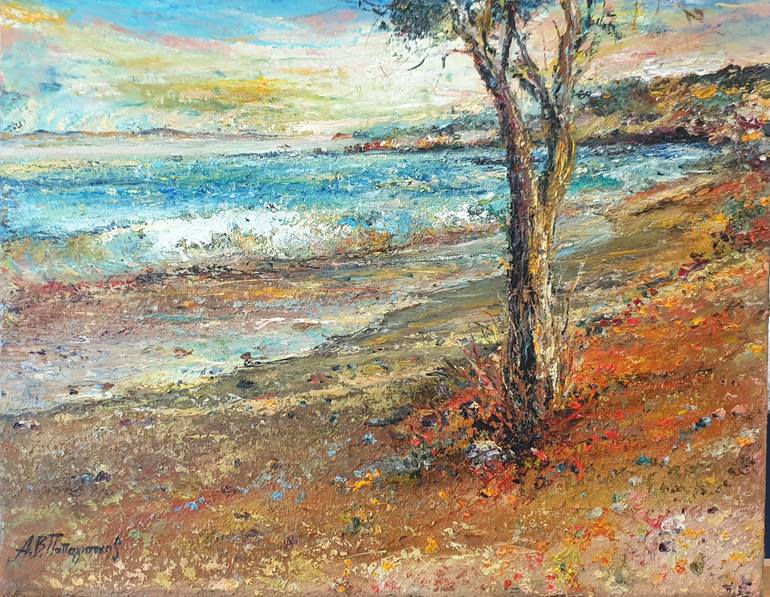Original Other Nature Painting by Agron Bejte Παπαγιάννης