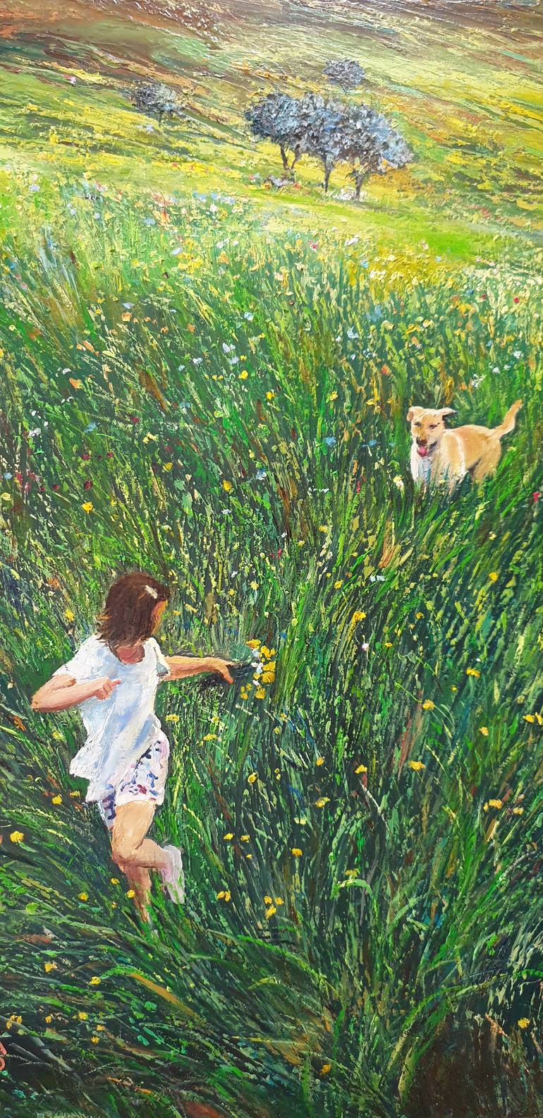 Original Other Nature Painting by Agron Bejte Παπαγιάννης