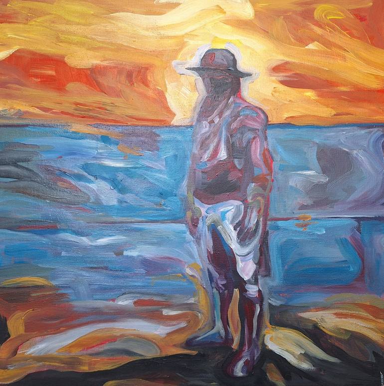 Print of Figurative Political Paintings by Mariano Piantoni