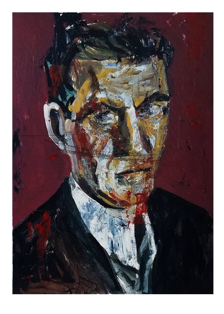 Print of Expressionism Portrait Paintings by Mariano Piantoni