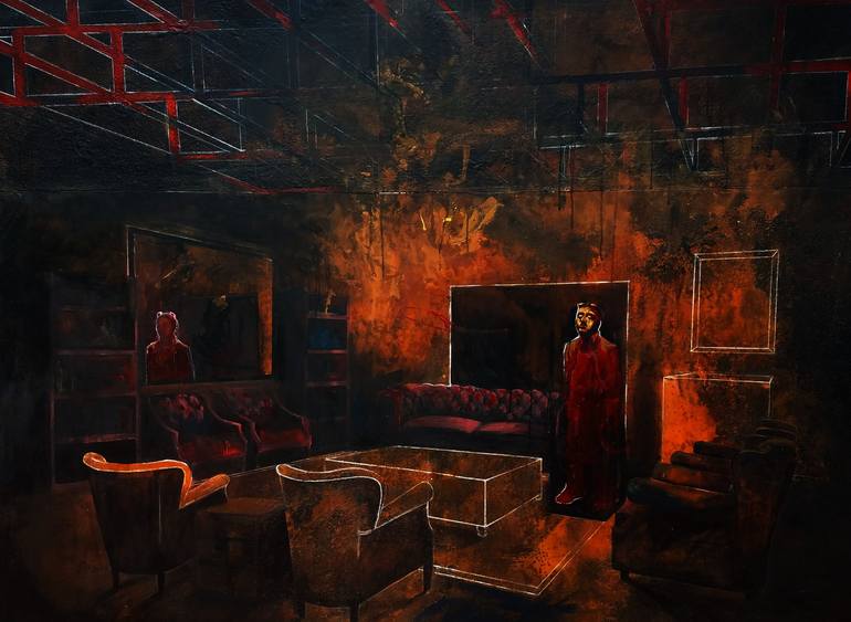 Print of Fine Art People Paintings by Mariano Piantoni