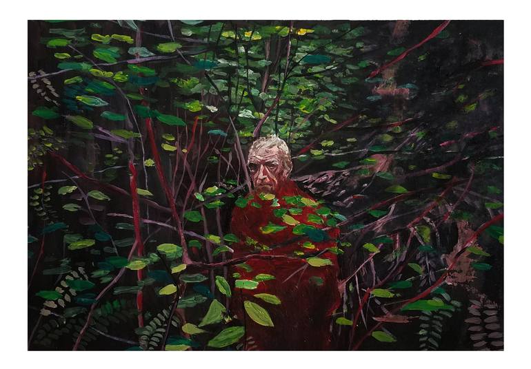 Original Expressionism Men Paintings by Mariano Piantoni