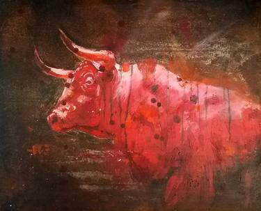 Original Expressionism Animal Paintings by Mariano Piantoni