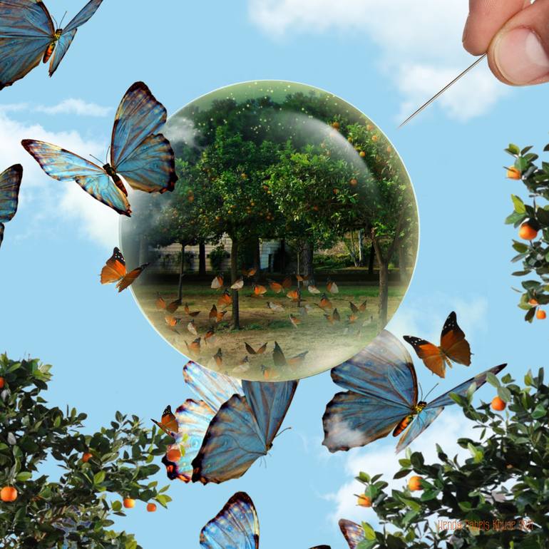 Original Conceptual Nature Digital by Wendy Fabels Kruse
