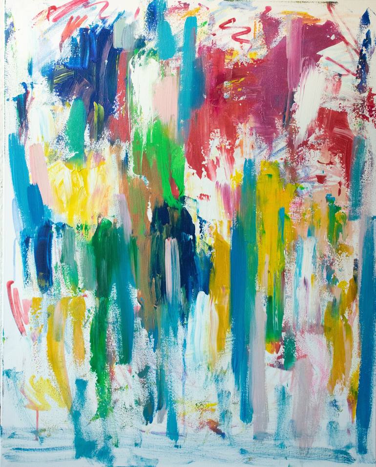 The Beginning Painting by M Mystery Artist | Saatchi Art