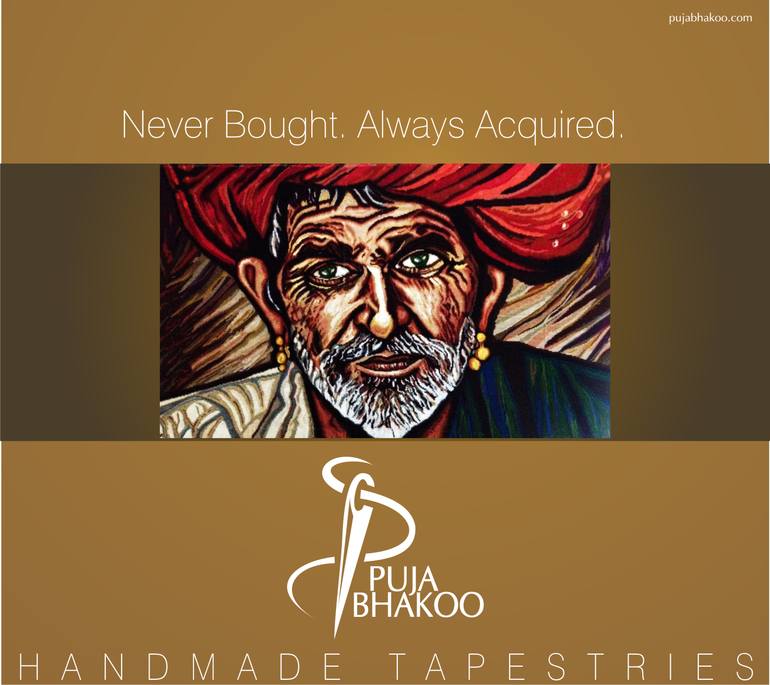 Original Figurative People Painting by Puja Bhakoo