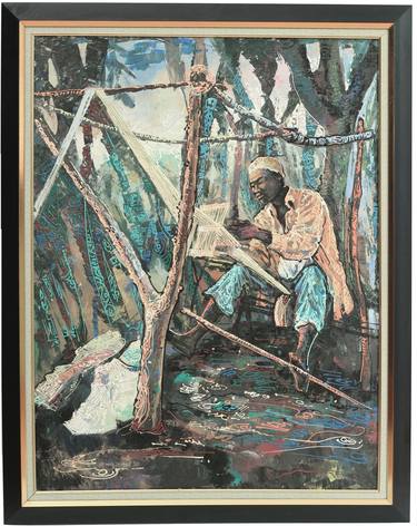 Print of Folk Rural life Paintings by Sam Ade
