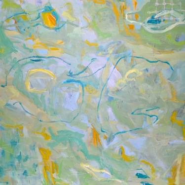 Original Abstract Painting by Carlotte Cyrille Mos