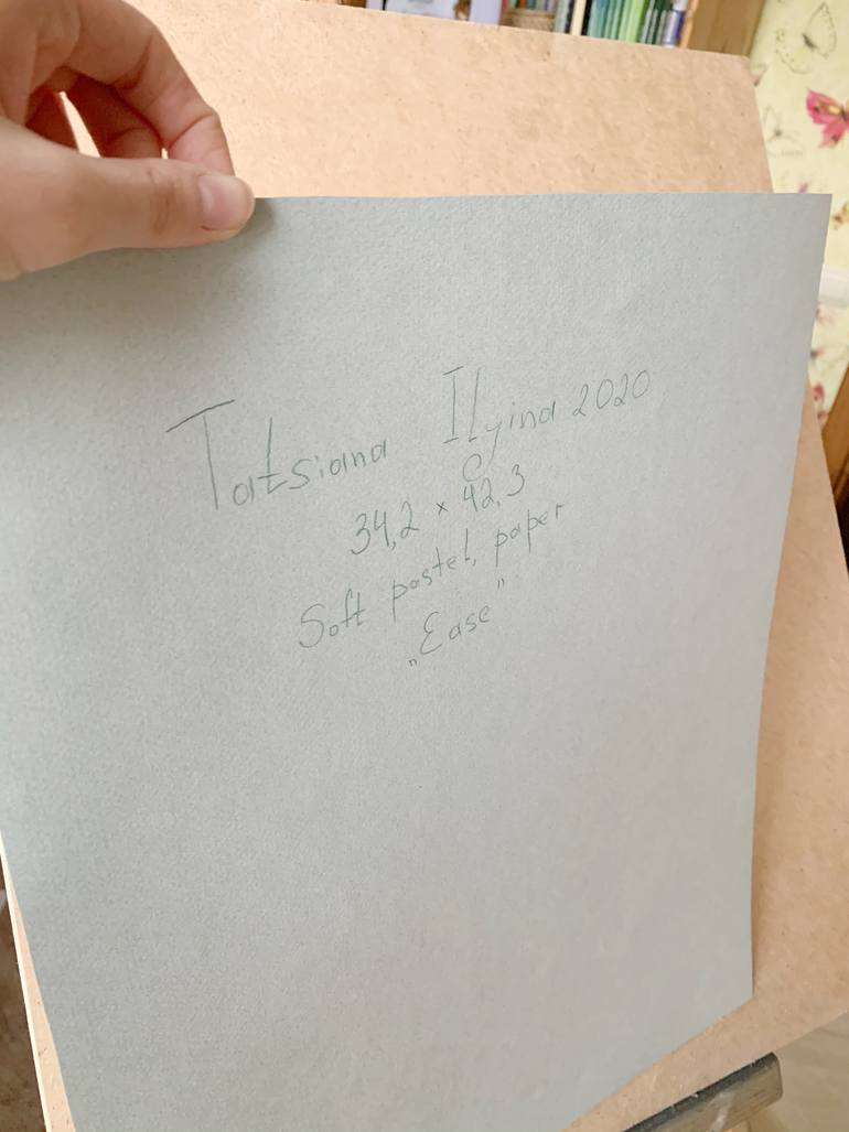 Original Abstract Expressionism Floral Drawing by Tatsiana Ilyina