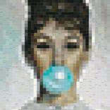 Bubblegum Audrey by Jennifer Lashbrook
