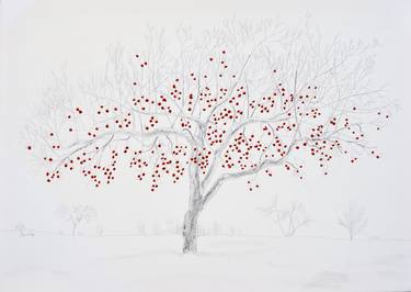 Original Tree Painting by Jan Vogo