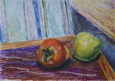 Original Impressionism Still Life Drawings by Jan Vogo