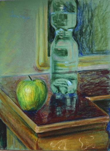 Original Impressionism Still Life Drawings by Jan Vogo