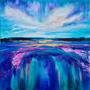 Print of Abstract Expressionism Landscape Paintings by Marketa Konrad