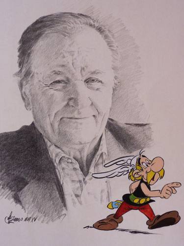 Original Portrait Drawing by Sergio Zamorano