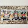 Music is one of the biggest influences on all of us. Sometimes I feel myself dissolve into these sounds and the result can be unexpected. These robots were created under the very special tracks of Isaak Chamber, one of my favorite DJ.

This artwork is made on a wooden panel and framed with an antiqued metal frame. 
180x100 cm / 71"x39"  frame sizes. 
140x60 cm / 55"x24" painting size without fame
Will be shipped in a wooden crate. 
Ready to go on the wall out of the package.  
Semi-gloss varnish to protect from UV and dust. 
Bespoke certificate of authenticity.
.
.
.
***commissions accepted