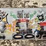 Music is one of the biggest influences on all of us. Sometimes I feel myself dissolve into these sounds and the result can be unexpected. These robots were created under the very special tracks of Isaak Chamber, one of my favorite DJ.

This artwork is made on a wooden panel and framed with an antiqued metal frame. 
180x100 cm / 71"x39"  frame sizes. 
140x60 cm / 55"x24" painting size without fame
Will be shipped in a wooden crate. 
Ready to go on the wall out of the package.  
Semi-gloss varnish to protect from UV and dust. 
Bespoke certificate of authenticity.
.
.
.
***commissions accepted
