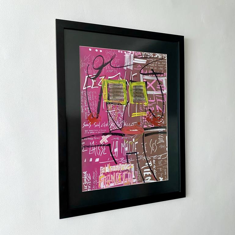 Original Abstract Painting by Dimitri Zoellin