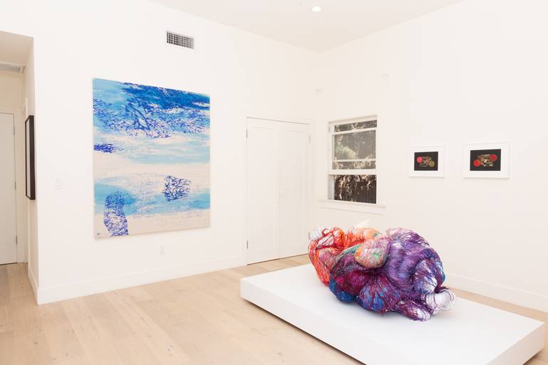 Original Abstract Expressionism Landscape Sculpture by Carmen Mardonez