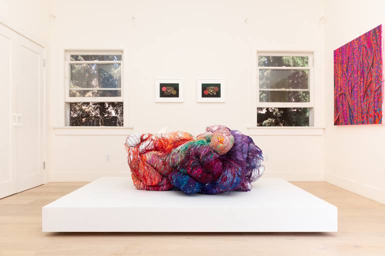 Original Abstract Expressionism Landscape Sculpture by Carmen Mardonez