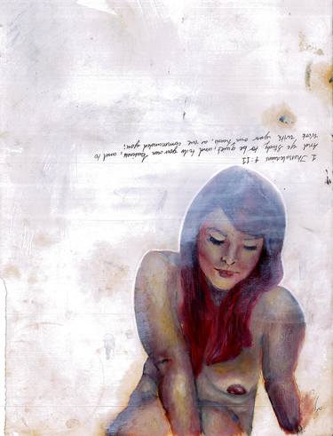 Original Nude Paintings by Steve Chivalry