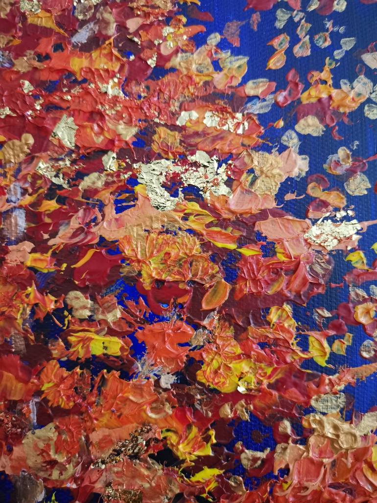 Original Abstract Nature Painting by Akop Astvatsatryan