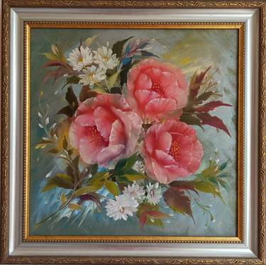 Original Fine Art Botanic Paintings by Oleksandra Shevchenko