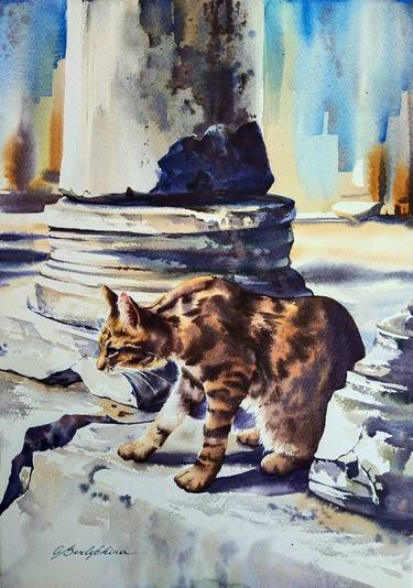 Ephesus cat #3 thumb