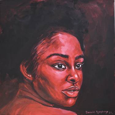 Print of Portrait Paintings by Damola Ayegbayo