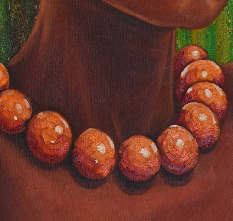 Original Abstract Expressionism Women Painting by Damola Ayegbayo