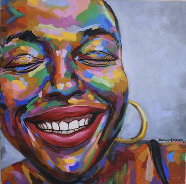 Print of Portrait Paintings by Damola Ayegbayo