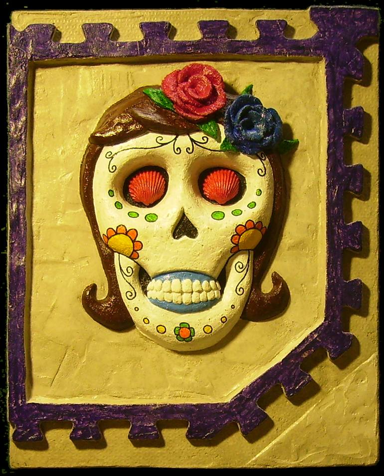 SKULL 1 - Mexican skull looking for boyfriend - Print