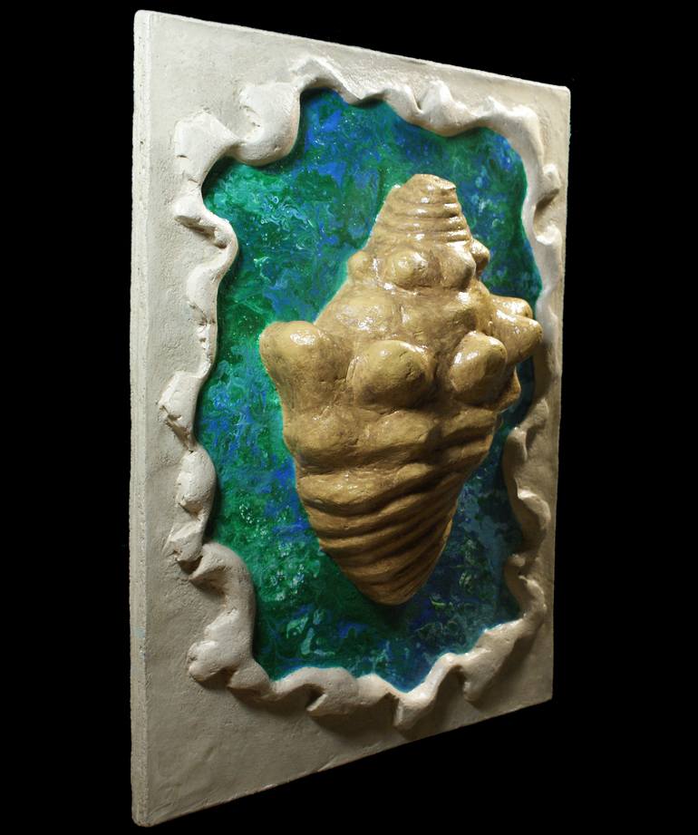 Original Documentary Seascape Sculpture by Brulote Art