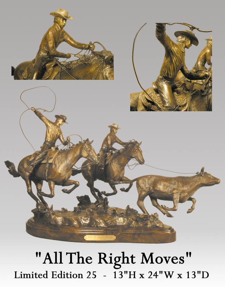 Original Figurative Horse Sculpture by Hugh Blanding