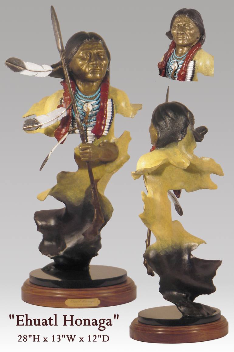 Original Conceptual People Sculpture by Hugh Blanding