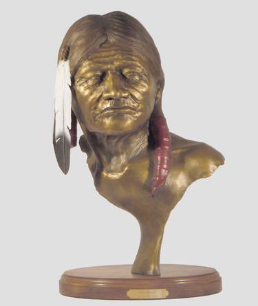 Original Figurative People Sculpture by Hugh Blanding