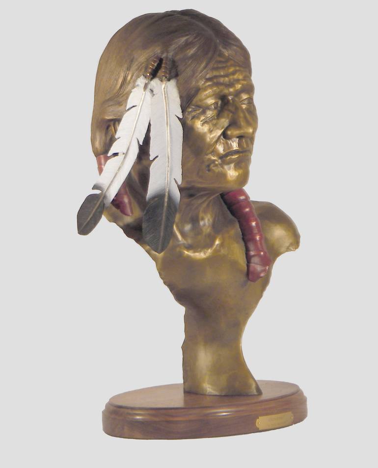 Original Figurative People Sculpture by Hugh Blanding