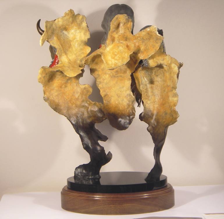 Original Figurative People Sculpture by Hugh Blanding