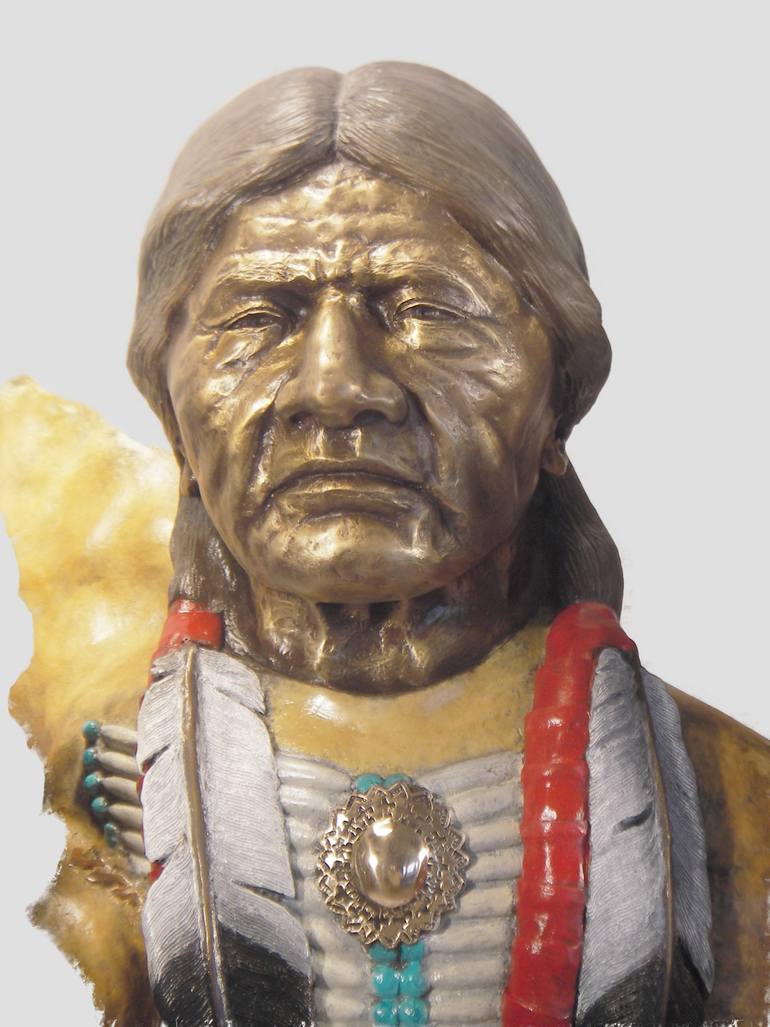 Original Figurative People Sculpture by Hugh Blanding