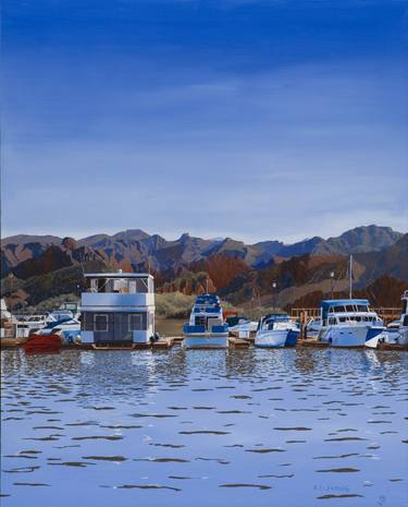 Artwork Image for Saguaro Lake Left by Hugh Blanding
