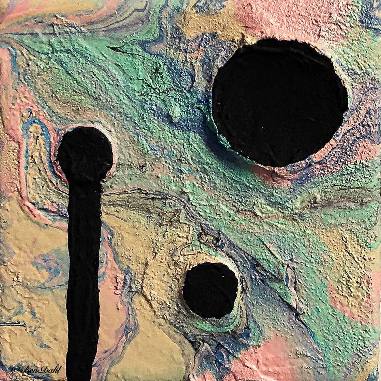 Original Abstract Expressionism Abstract Painting by Ben Dahl