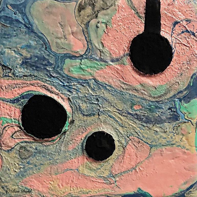 Original Abstract Expressionism Abstract Painting by Ben Dahl